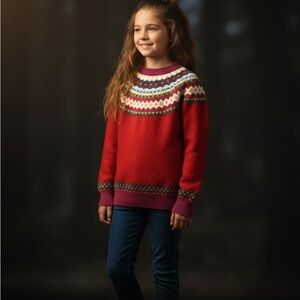 Epic Threads vintage Multicolor Knit Sweater( 10/12 years)